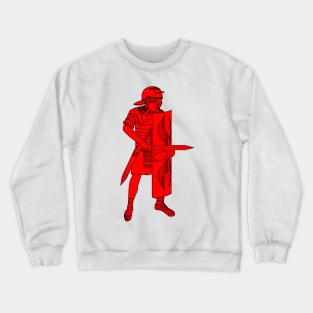 Red Imperial Roman Legionnaire Crewneck Sweatshirt